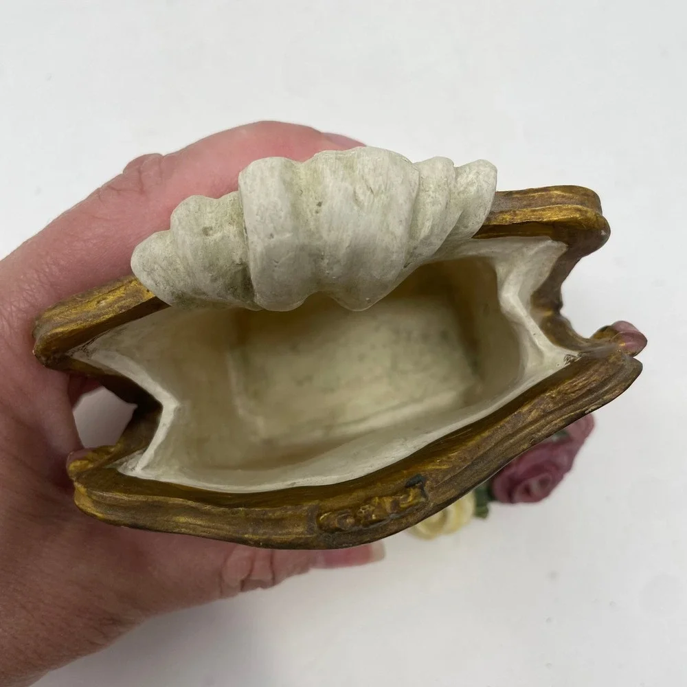 Vintage 1996 Figi Graphics Purse Pencil Cup Victorian Handbag Rose Gloves